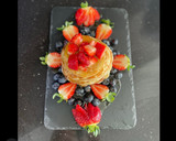 Foto del paso 4 de la receta: Tortitas Americanas con frutos rojos y miel ❤️❤️❤️
