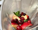 Une image de l'étape 2 de Milkshake 🫜 Betteraves Cerises 🍒.