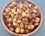 Une image de l'étape 4 de Croûtons pour les salades ou pour les soupes cuisson air fryer.
