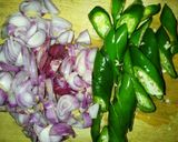 Foto langkah ke 2 dari resep Teri goreng cabe ijo.