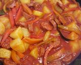 A picture of step 3 of Fluffy's Spanish Stew.