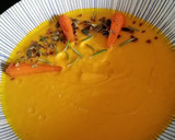 Foto del paso 7 de la receta: Crema de zanahoria y puerro asados con romero