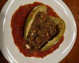 Stuffed Zucchini (Low Carb, Vegetarian/Vegan Option also) recipe step 8 photo
