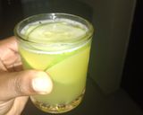A picture of step 1 of Pineapple juice.