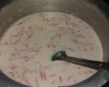 A picture of step 2 of Gajar ki kheer.