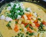 A picture of step 4 of Navratan Korma.
