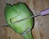 Foto del paso 4 de la receta: Alcauciles fritos