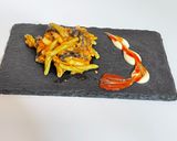 Foto del paso 5 de la receta: Fusilli pugliesi tris con atún y champis