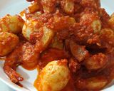 Foto langkah ke 3 dari resep Balado udang kentang telur puyuh-ala uni gita.