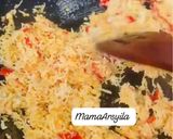 Foto langkah ke 7 dari resep Nasi Bunga Telang.