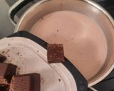 Foto langkah ke 3 dari resep Puding Roti Tawar Coklat dan Saos vla.