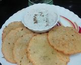 A picture of step 5 of Sago & Potato Puri.