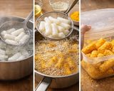 A picture of step 2 of Topokki Rice Cakes with Creamy Strawberry Sauce.