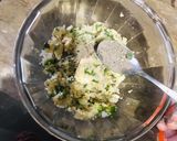 A picture of step 2 of Tawa potato Crumbs kabab.