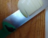 Foto del paso 1 de la receta: Tortelloni amb cuixot dolç i formatge amb beicom i roquefort