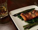 A picture of step 15 of Bourbon Grilled Salmon.