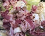 A picture of step 3 of Colcannon ☘️🍀.