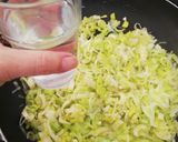Foto del paso 3 de la receta: Espagueti de puerros