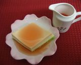 A picture of step 24 of Easy Tri-Colored Diamond-Shaped Bavarois.