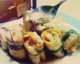 Hình bước làm 14 của món Đậu cuốn sốt tương gừng