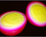 A picture of step 7 of Mike's Garlic Peppercorn Pickled Eggs.