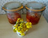 A picture of step 7 of Canned Peaches.