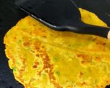 A picture of step 13 of Besan ki roti.