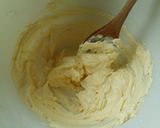 A picture of step 2 of Vickys Custard Creams / Yo-Yos / Melting Moments GF DF EF SF NF.
