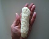 A picture of step 6 of Ham and Tartare Sauce Bread Boats.