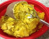 A picture of step 1 of Sweet Potato Cookies.