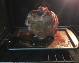 A picture of step 5 of Beer can chicken in the oven#mycookbook.