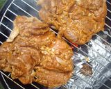 A picture of step 8 of Jerk Chicken on the Barbecue.