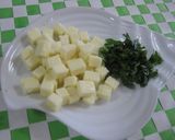A picture of step 2 of Delicious Cheese and Salmon Chirashizushi.