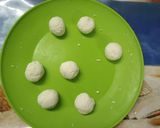 A picture of step 2 of Bengali Rasgulla.