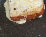 A picture of step 2 of Inverted Grill cheese.
