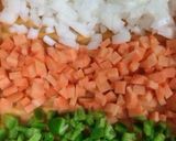 A picture of step 1 of Crispy and Delicious Tofu Omelet.