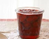A picture of step 5 of Easy Jam with Strawberry Preserves.
