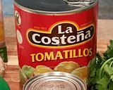 A picture of step 2 of Mike's Very Verde Salsa.