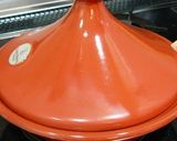 A picture of step 8 of Acqua Pazza made in a Tajine.