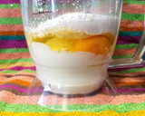 Foto del paso 4 de la receta: Pastel de queso mascarpone para dos con base de galletas 🧀 ✌️