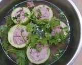 Hình bước làm 4 của món Chả cá thác lác hấp bầu