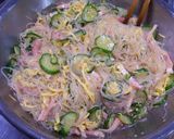 A picture of step 9 of Chinese-style Cellophane Noodle Salad.