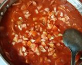 A picture of step 3 of W.GaL Simple Penne in Pasta Sauce.
