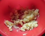 A picture of step 2 of Fava Bean and Sakura Shrimp Croquettes.