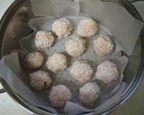 A picture of step 5 of Chewy & Fluffy Nagaimo Tarako Dimsum Dumplings.
