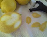 A picture of step 1 of Lemon Jam.