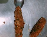 صورة لخطوة 3 من وصفة كفته صدور الفراخ المفرومه 🐓بالفرن