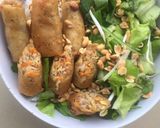 Hình bước làm 7 của món Bún chã giò thịt, khoai môn