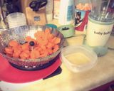 A picture of step 3 of Carrots (Baby Food).