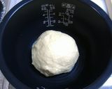 A picture of step 4 of Fluffy Butter Honey Bread in a Rice Cooker.